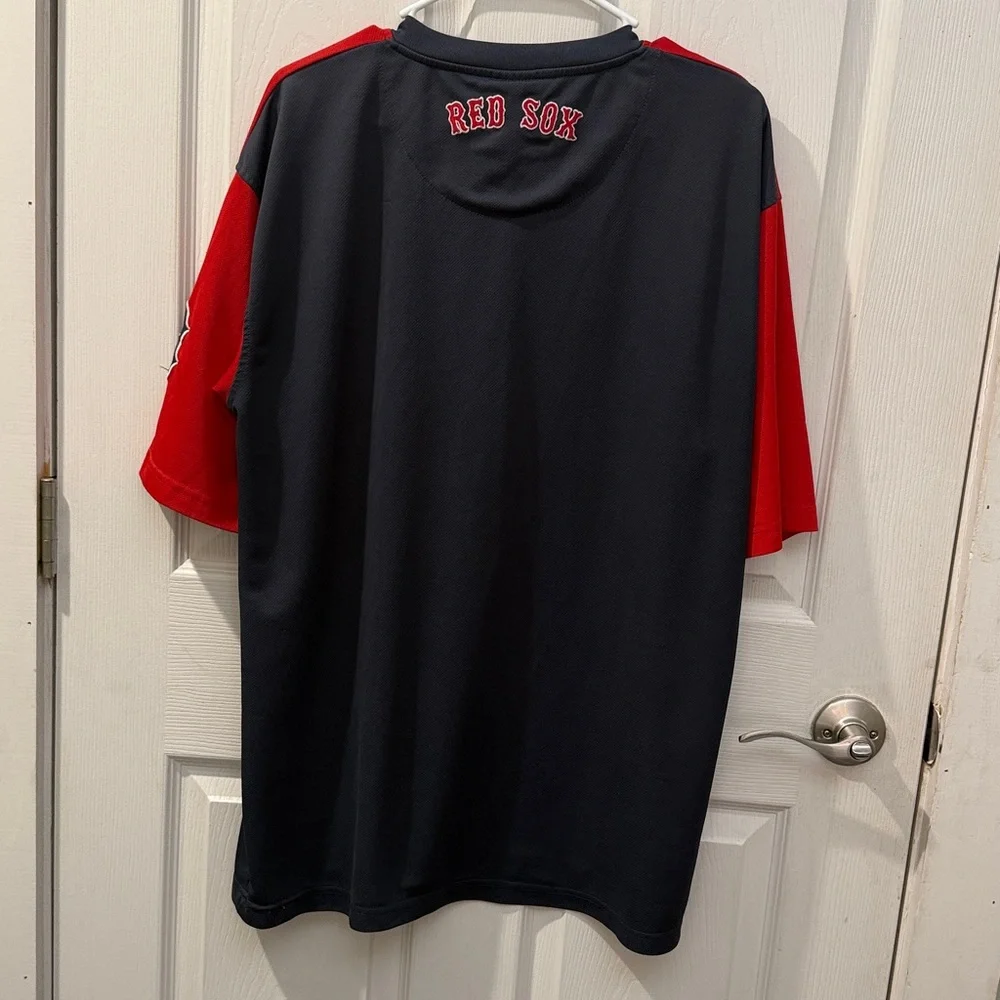 Red and Navy Red Sox Jersey y2k - Picture 4 of 4